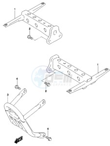 LT-Z90 drawing FOOTREST