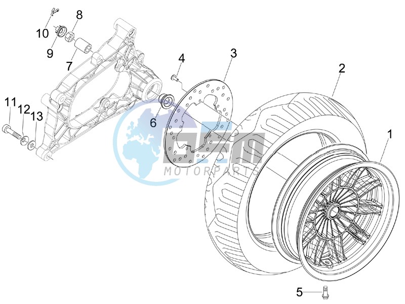 Rear Wheel