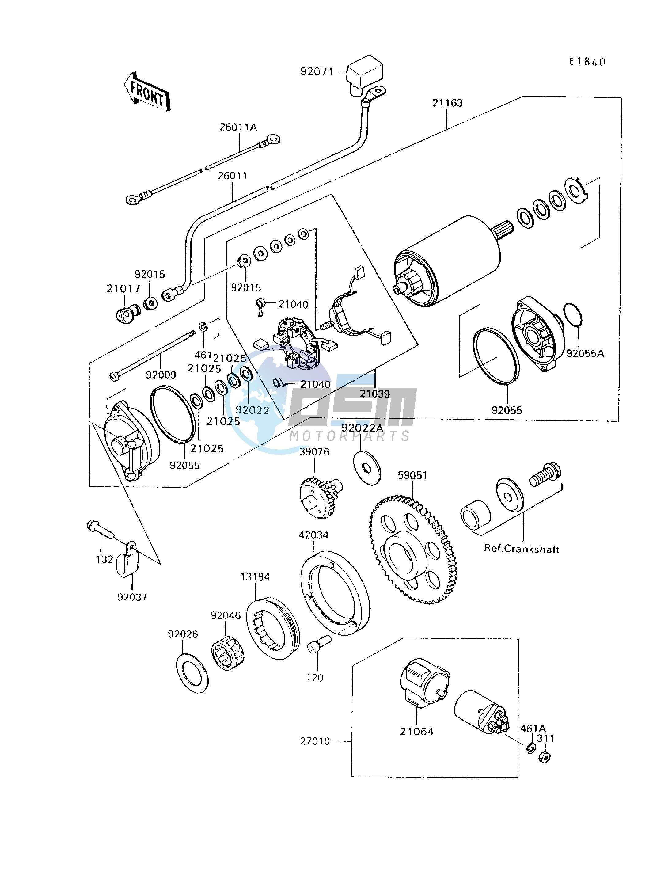 STARTER MOTOR