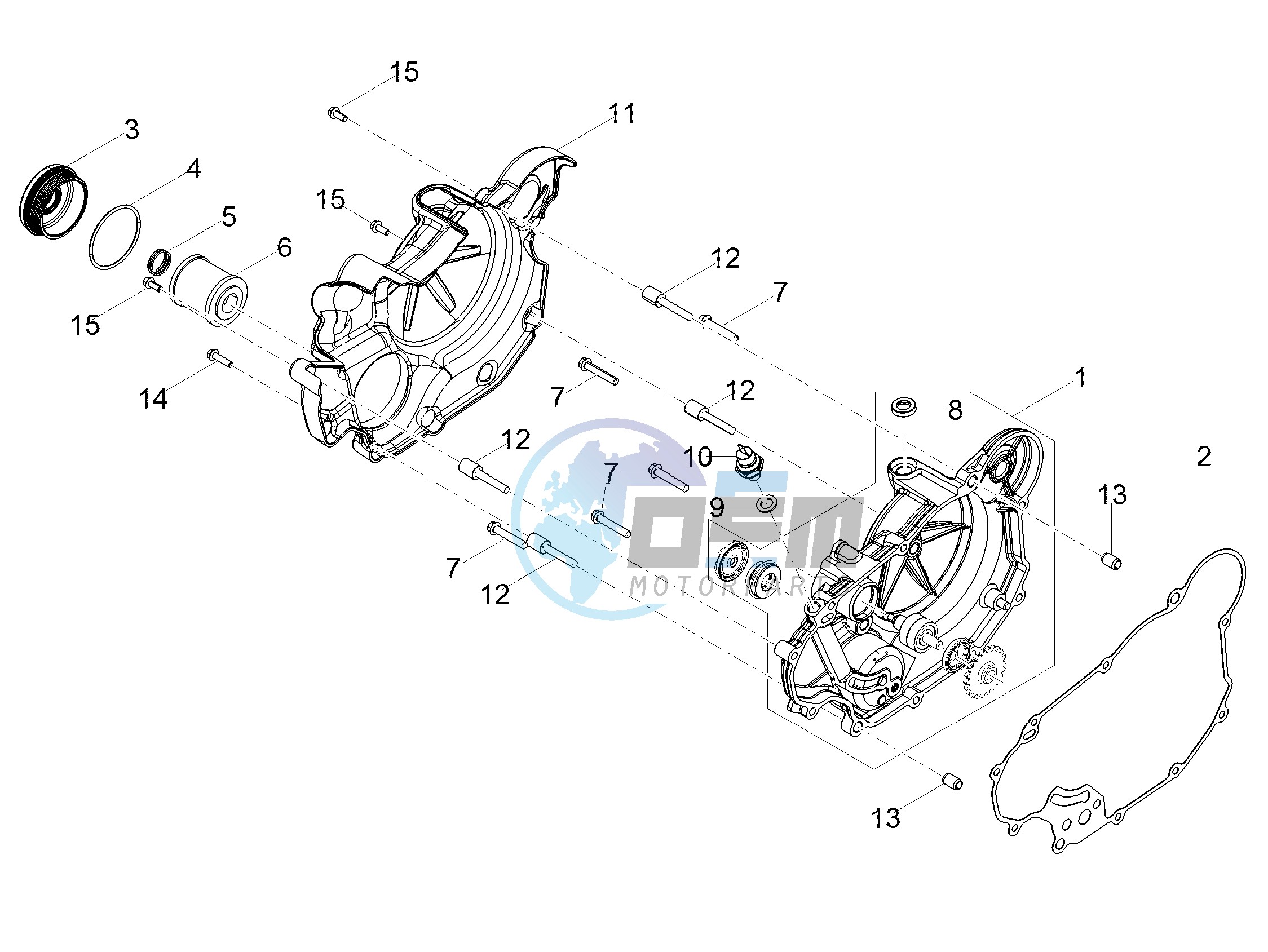 Clutch cover