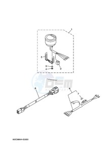 F100BETX drawing SPEEDOMETER