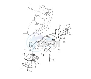 BW'S 50 drawing FRONT BODY