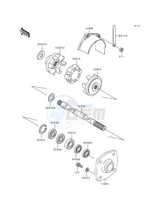 JS 550 C [550 SX] (C1-C5) [550 SX] drawing DRIVE SHAFT