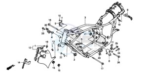 NV600C 400 drawing FRAME BODY