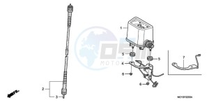 CRF450X9 Europe Direct - (ED) drawing METER