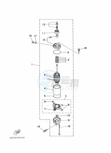 FT50B drawing STARTER-MOTOR