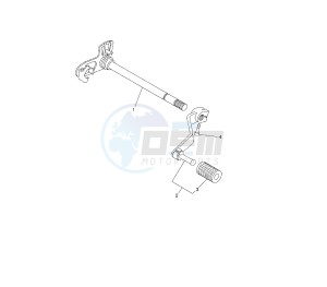 XT Z TENERE 660 drawing SHIFT SHAFT