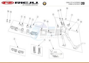 BYE-BIKE-25-KM-H-EURO4-HOLLAND-CARGO-RED drawing SIDE SUPPORT