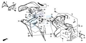 CBR600RRA Europe Direct - (ED) drawing LOWER COWL (R.) (CBR600RR9,A/RA9,A)