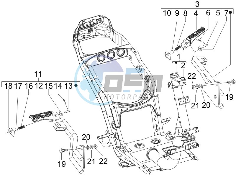 Frame bodywork