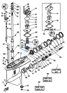 150ETN drawing PROPELLER-HOUSING-AND-TRANSMISSION-1