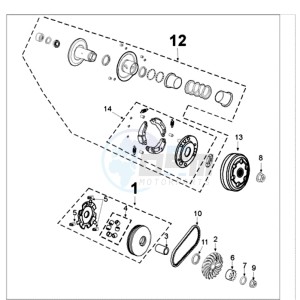 FIGHT 3 R 4T drawing CLUTCH