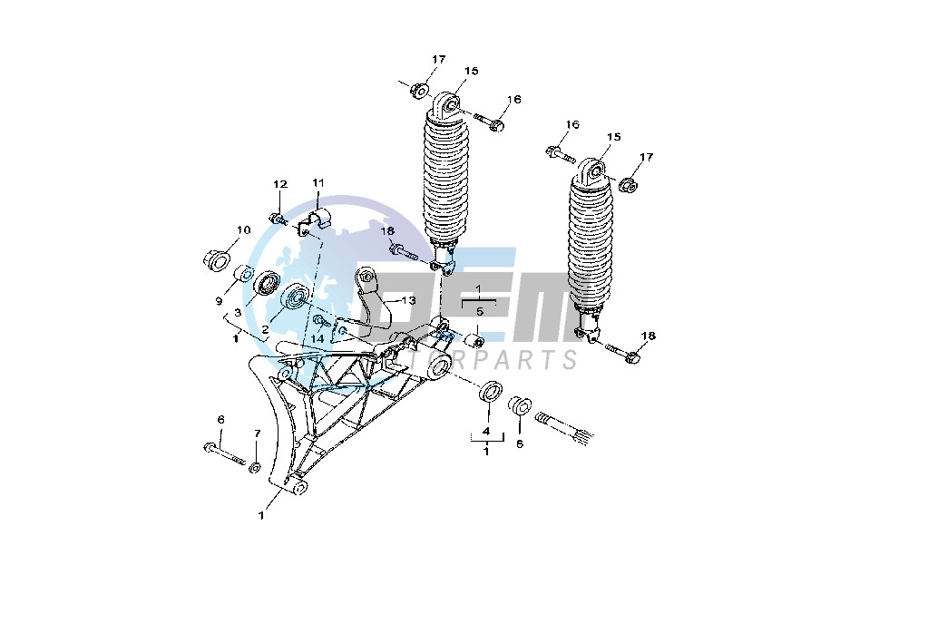 REAR SHOCK ABSORBER