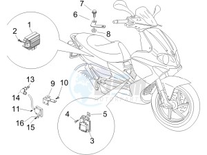 Runner 200 VXR 4t Race drawing Voltage Regulators - Electronic Control Units (ecu) - H.T. Coil