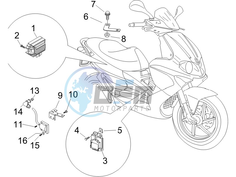 Voltage Regulators - Electronic Control Units (ecu) - H.T. Coil