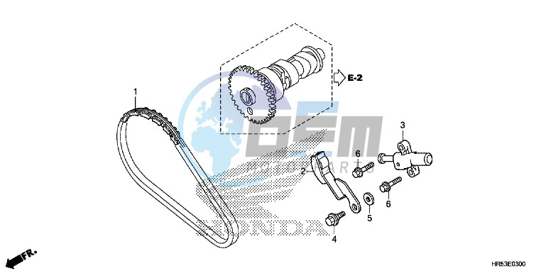 CAM CHAIN/ TENSIONER