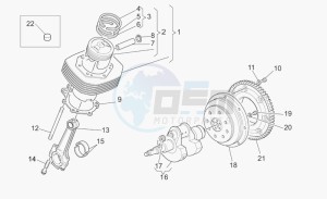 Breva V 850 IE IE drawing Crankshaft cpl.