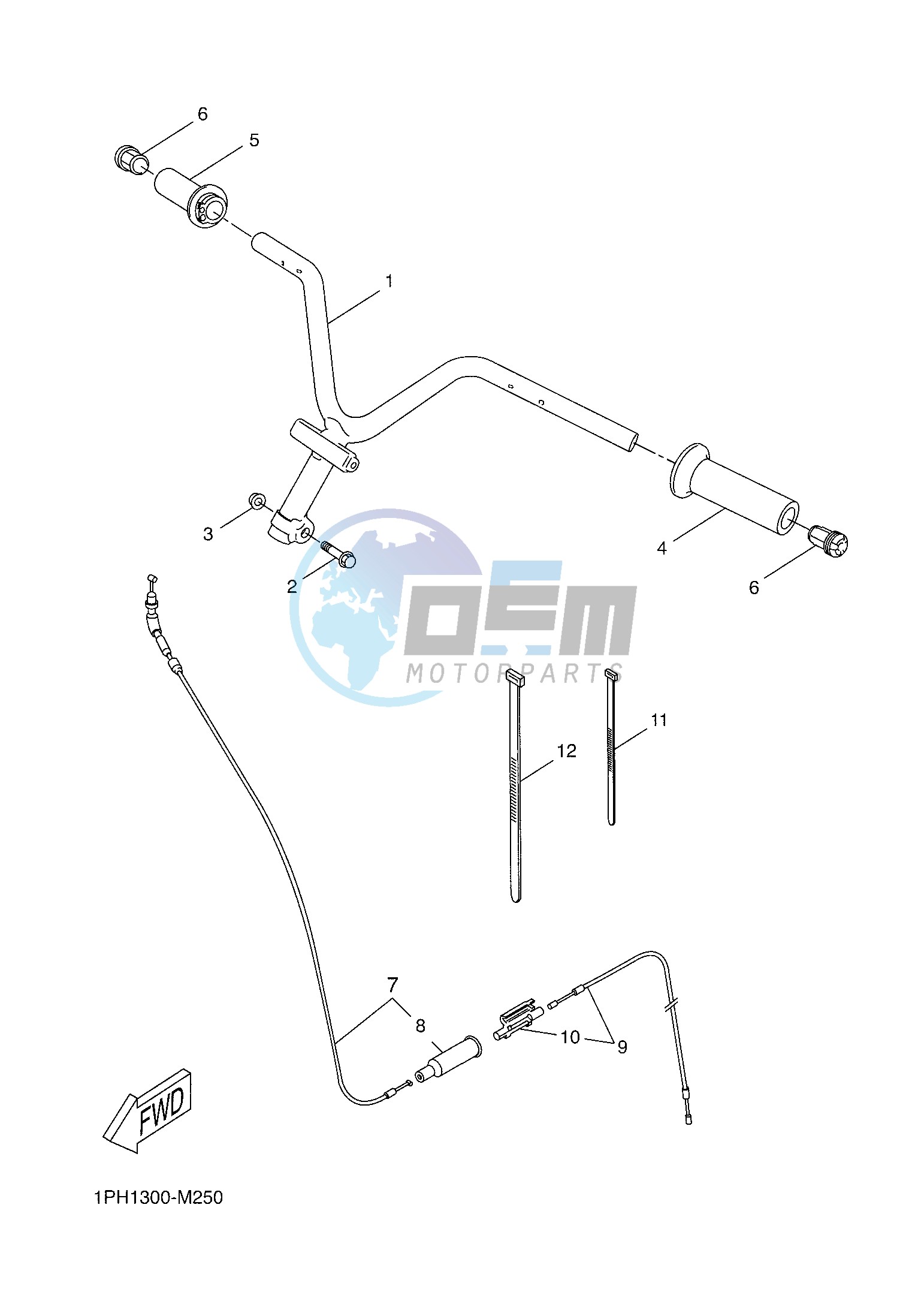 STEERING HANDLE & CABLE