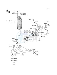 MULE_4010_TRANS_4X4_DIESEL KAF950GDF EU drawing Front Suspension