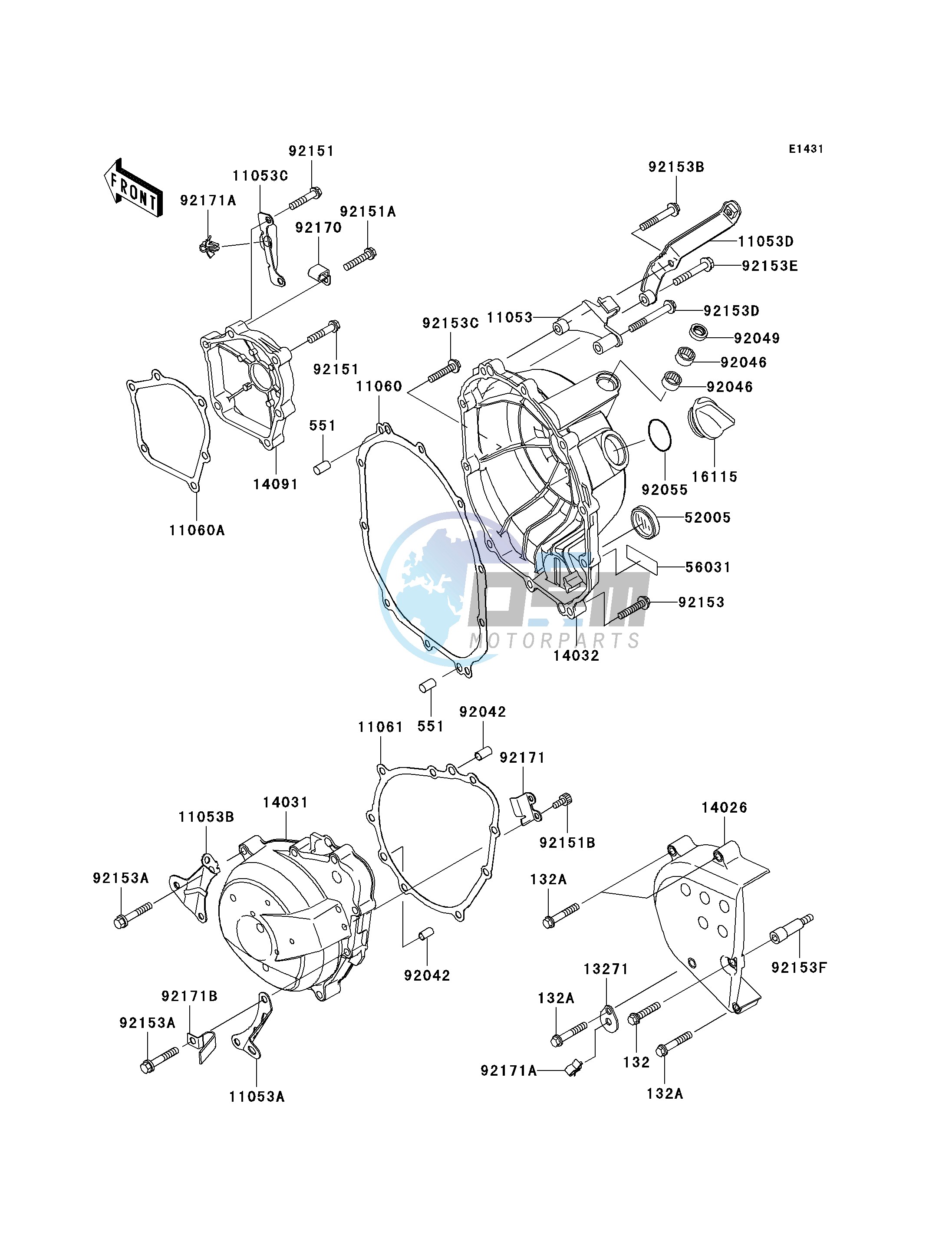 ENGINE COVER-- S- -