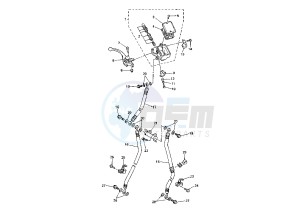 XJR-XJR SP 1300 drawing FRONT MASTER CYLINDER