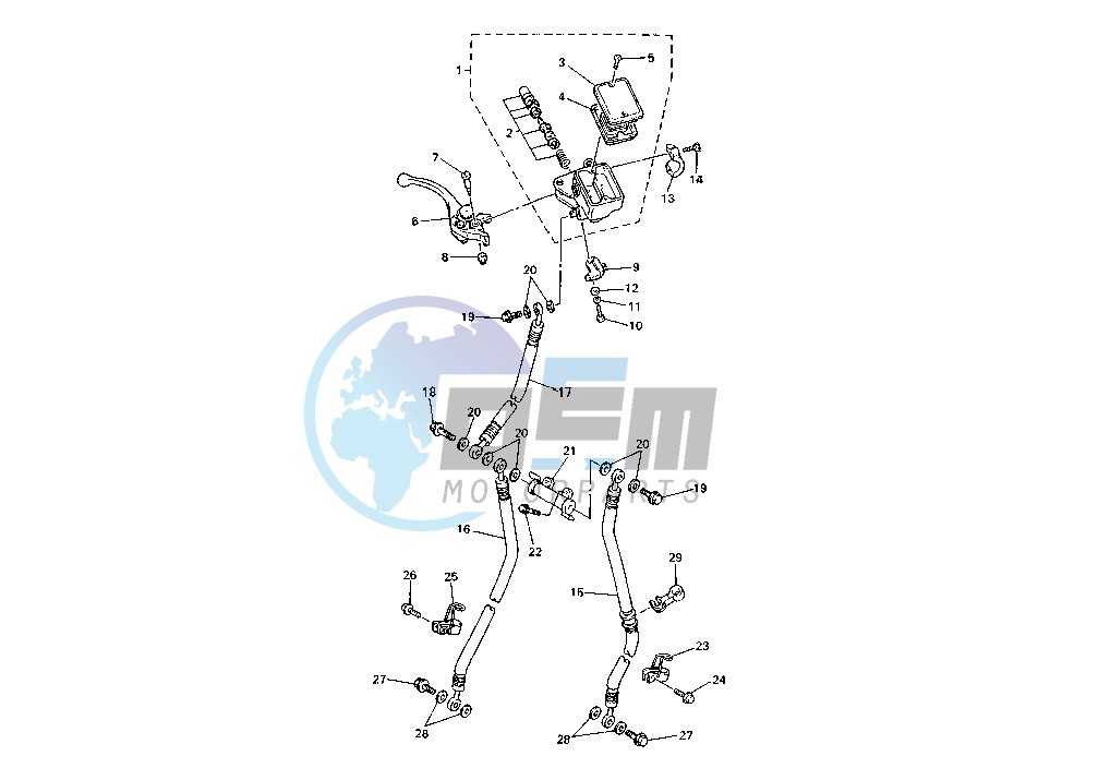 FRONT MASTER CYLINDER