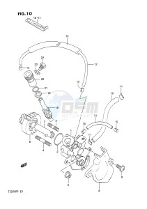 TS200R (E4) drawing OIL PUMP