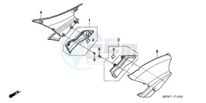 NT700VAA UK - (E / ABS MKH) drawing SIDE COVER