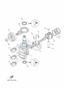 F25DEL drawing CRANKSHAFT--PISTON