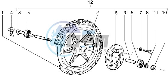 Front wheel