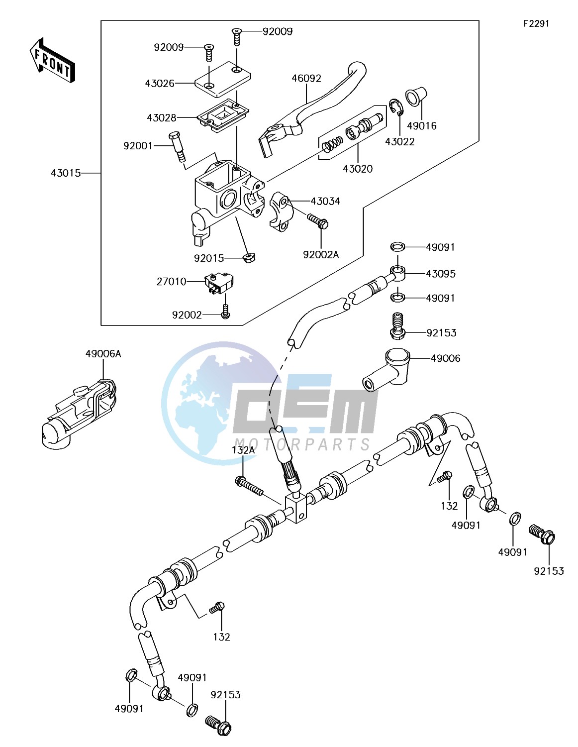 Front Master Cylinder