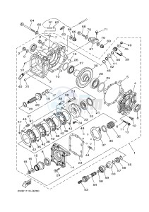 YXE700E YXE70WPAH WOLVERINE R-SPEC EPS (BW12) drawing DRIVE SHAFT