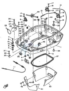 SL250AETO drawing BOTTOM-COWLING