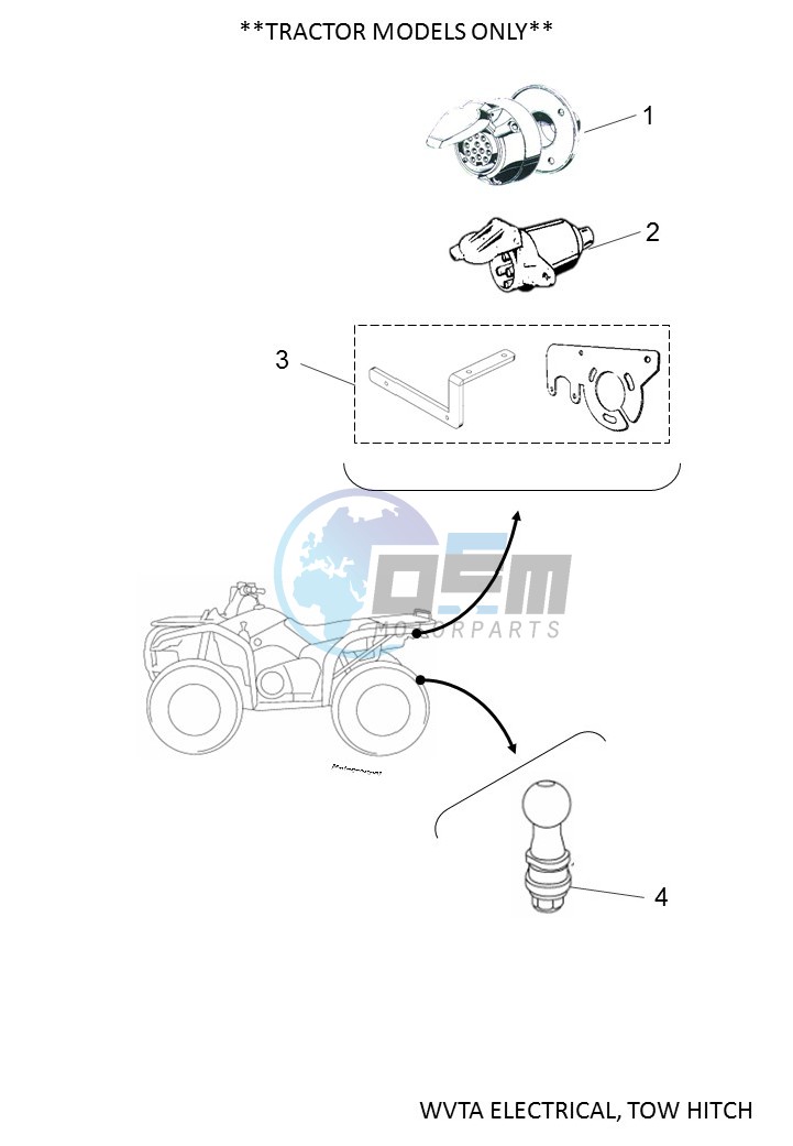 WVTA ELECTRICAL, TOW HITCH