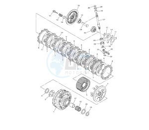 YZF R6 600 drawing CLUTCH