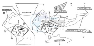 CBR600RR drawing STRIPE (1)