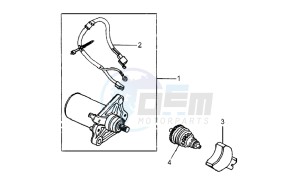 JET SPORT X R 25KMH 50 drawing STARTER