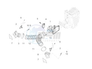 V7 III Stone 750 e4 (EMEA) drawing Throttle body