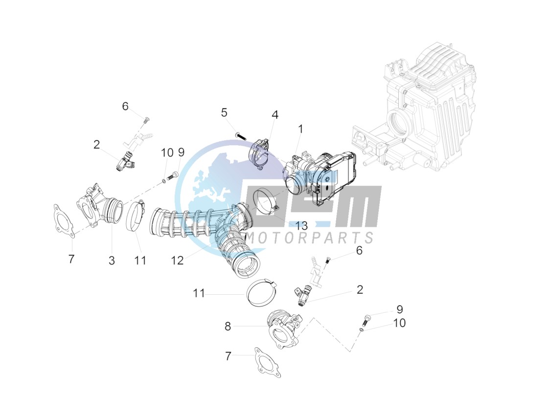 Throttle body