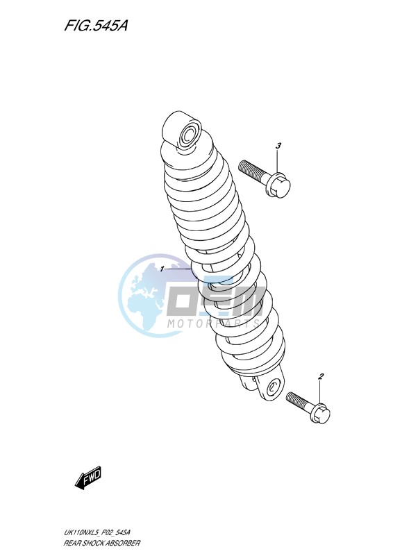 REAR SHOCK ABSORBER