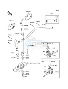 VN1700_CLASSIC_TOURER_ABS VN1700DEF GB XX (EU ME A(FRICA) drawing Handlebar