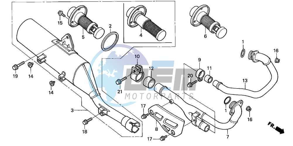 EXHAUST MUFFLER