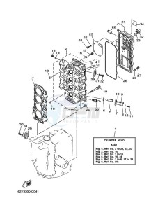 F50AETL drawing CYLINDER--CRANKCASE-2