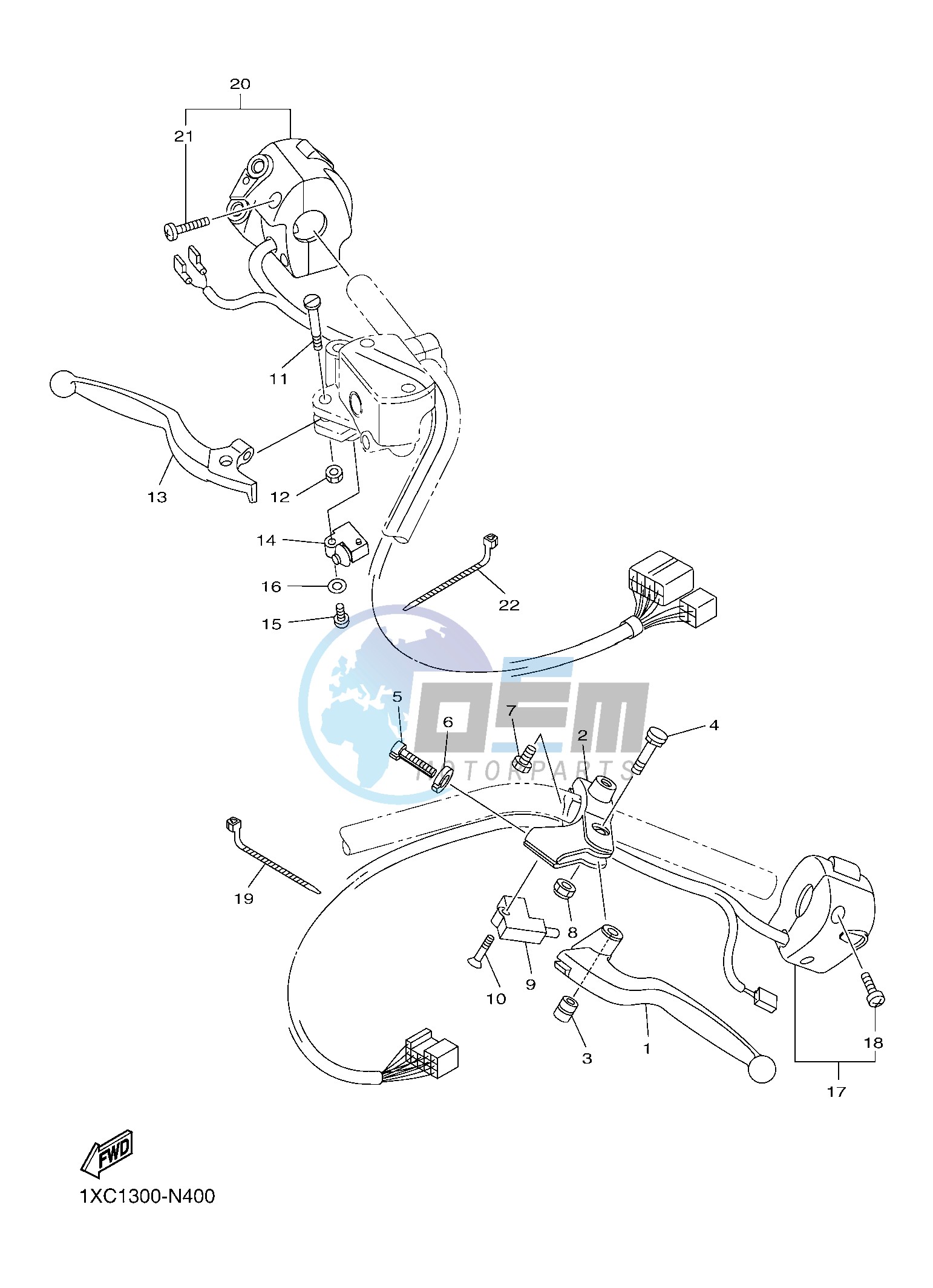 HANDLE SWITCH & LEVER