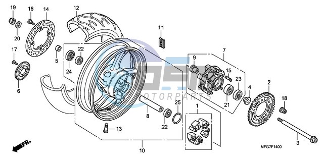 REAR WHEEL