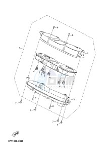 YP125R X-MAX125 X-MAX125 (2ABA 2ABA 2ABA) drawing METER