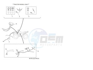 YFM700FWBD KODIAK 700 EPS (BGFD) drawing WVTA ELECTRICAL