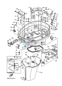 LZ200N drawing BOTTOM-COWLING