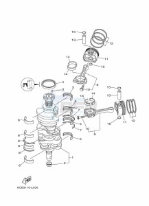 F300BETX drawing CRANKSHAFT--PISTON