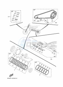 YZ65 (BR8M) drawing MAINTENANCE PARTS KIT